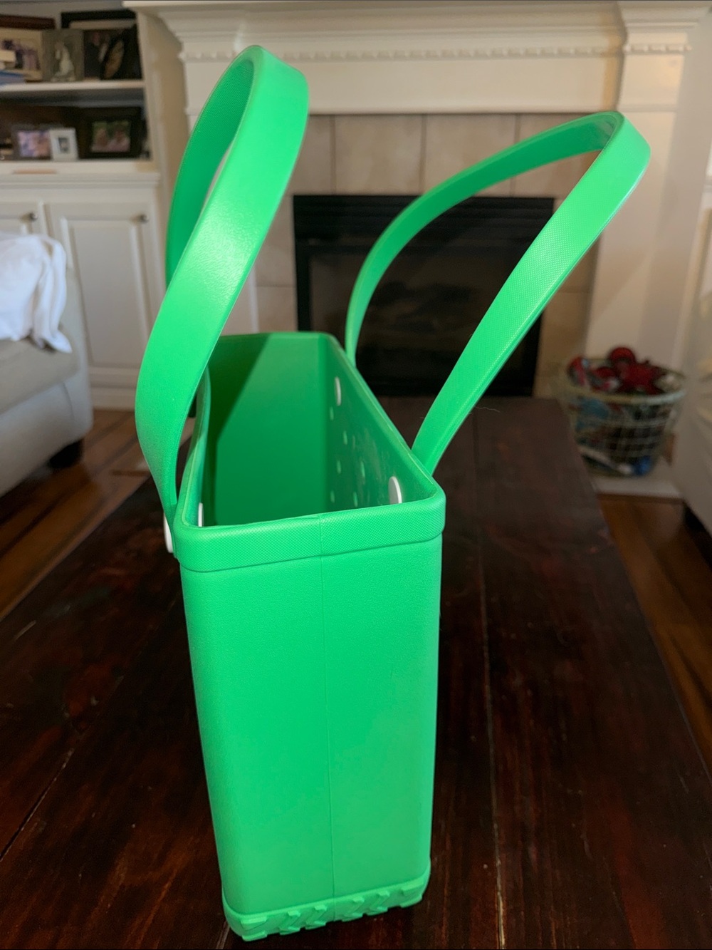 BOGG BAG Bright Green Perforated Tote - Picture 2 of 7